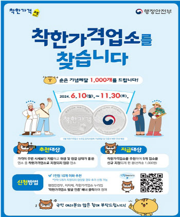 착한가격업소 9000곳 돌파…행안부 “내년엔 1만2000곳 확대”