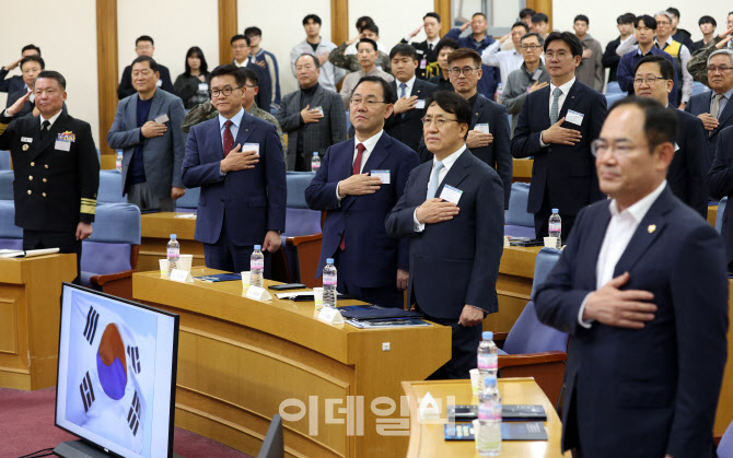 [포토]안보세미나, '변화하는 안보환경과 해군의 미래전 대응'