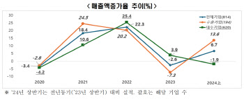 올 상반기 내수기업 매출 코로나 이후 첫 역성장…실적 '외화내빈'