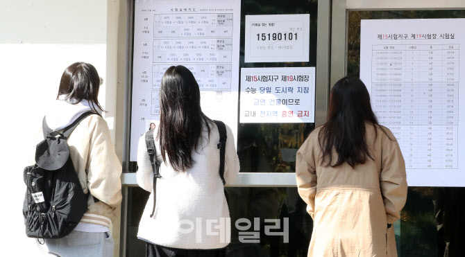 [포토]'내 고사장은 어디'