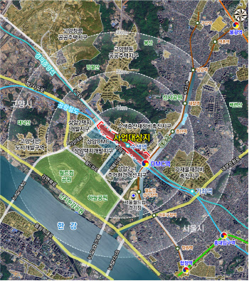 수색역-DMC역 상부 '공공보행통로' 연결…주거복합시설도 도입