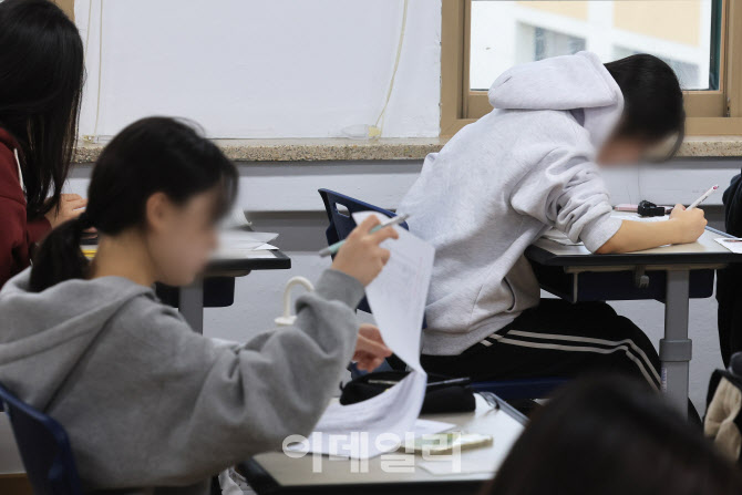 [포토] 여의도여고 수험생