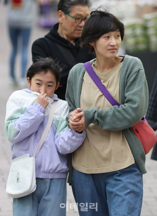 [포토]'바람이 차가워요'