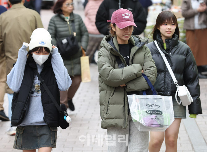 [포토]'서울 날씨 추워요'