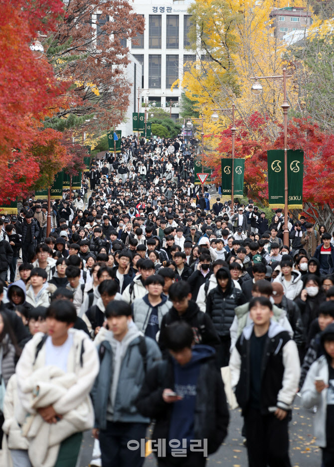 [포토]수시모집 논술·면접 돌입