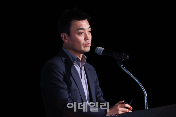 [포토]임은택 신한은행 본부장 'AI 금융산업의 미래'