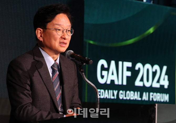 권칠승 의원 "챗GPT로 소설 두번 썼다..제도적 기반 마련 노력" [GAIF 2024]