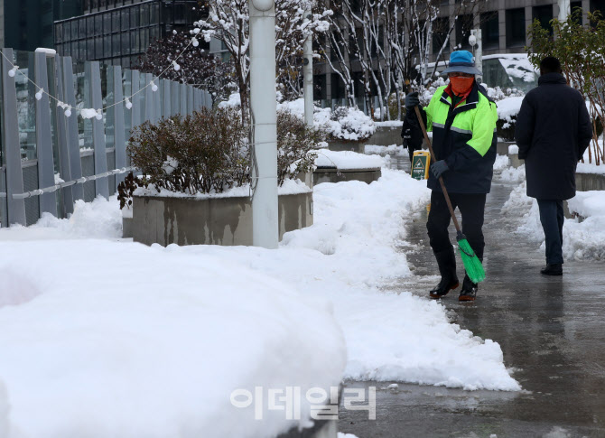 [포토] 제설 작업