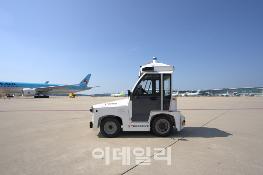 토르드라이브, 인천공항 화물견인 자율주행車 시험운행 시작