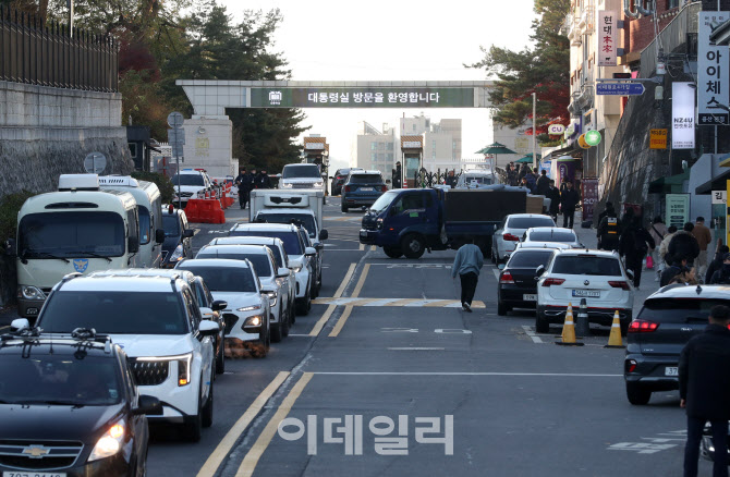 [포토] 대통령실 출입구