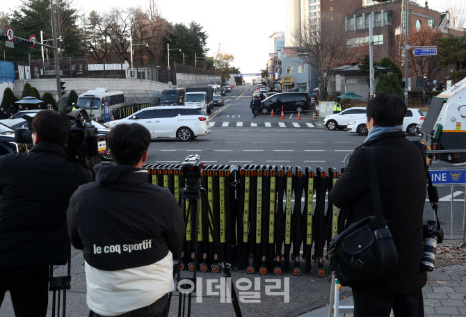 [포토] 대통령실 취재