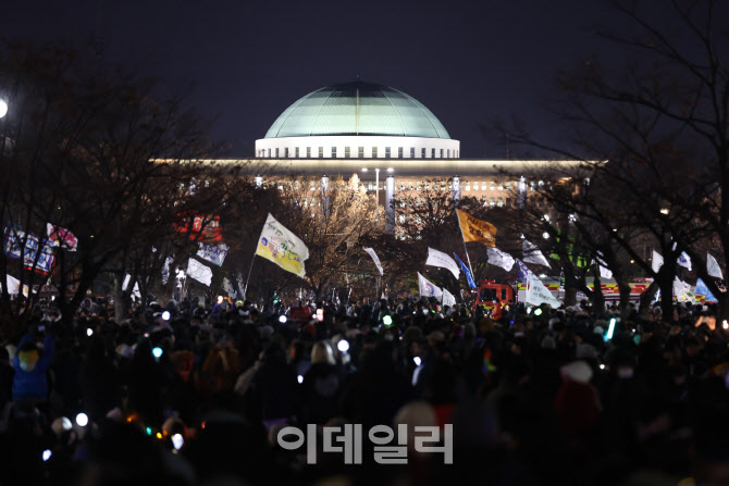 ‘尹 탄핵안, 표결 의결정족수 미달로 불성립 폐기’(상보)