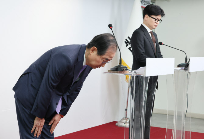 한 총리 "현 상황에 무거운 책임감…국정 안정에 최선"(상보)