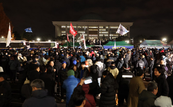 계엄선포 그날, 국회로 달려간 시민들 [데이터인사이트]