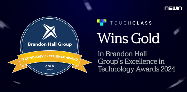 터치클래스, ‘Brandon Hall Group Excellence Awards’ 금메달 수상