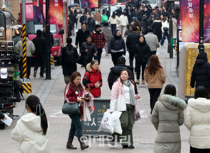 [포토] 평소 붐비던 명동길