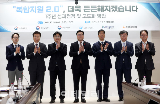 [포토] '복합지원 2.0' 1주년 점검회의