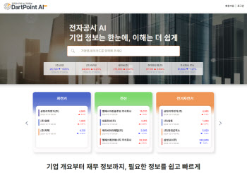 사이냅소프트, 전자공시 AI 서비스 'DartPoint AI' 베타 공개