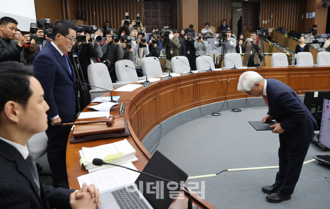 [포토]마은혁 헌법재판관 후보자 인사청문회 개최