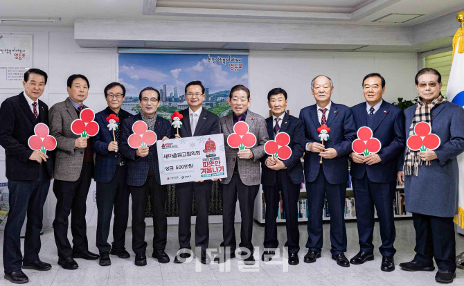 [포토] 영등포구, ‘희망온돌 따뜻한 겨울나기’ 성금 전달식