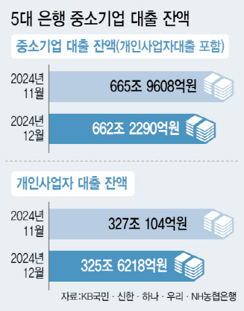 계엄이 끌어올린 환율에…은행, 中企대출 23개월 만에 급감