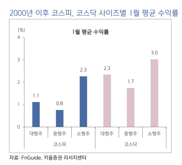 “1월 효과, 로봇·바이오 중소형주서 기대”