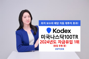 삼성운용 ‘KODEX 미국나스닥100TR’, 동일유형 자금유입 1위