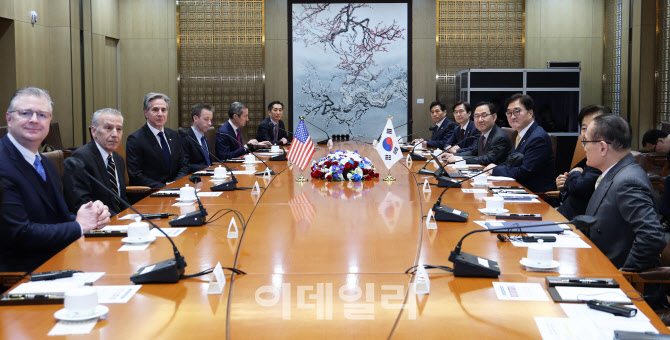 [포토]국회에서 회담하는 우원식-토니 블링컨