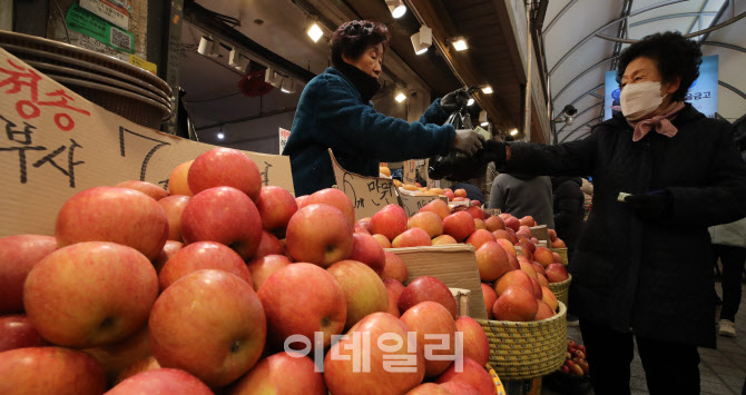 [포토]설 앞두고 치솟는 과일·채소값