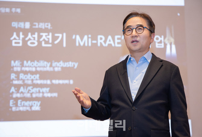 삼성전기 장덕현 "'꿈의 배터리' 내년 양산…AI·전장 승부수"[CES2025]