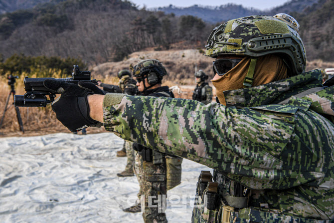 해병대 특수수색대대, 육군·공군과 대테러 저격 사격 훈련