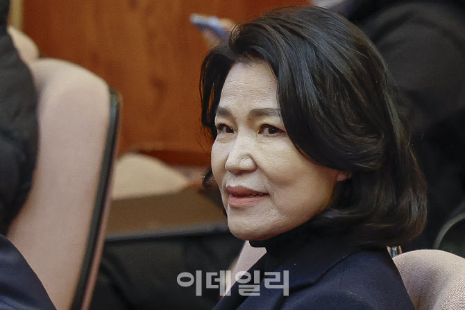 [포토]선고 기다리는 이진숙 방송통신위원장