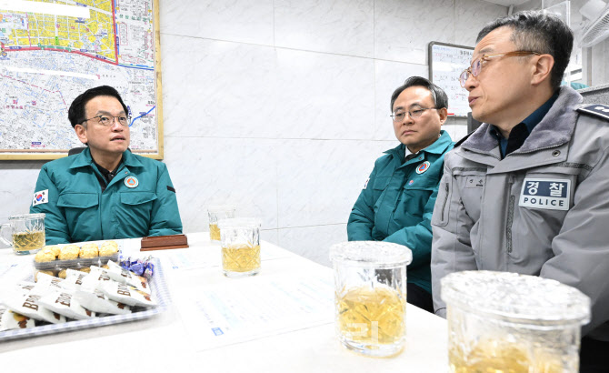 [포토]설 연휴 안전분야-안전관리 현장점검