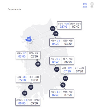 설 귀성·귀경길 혼잡에 눈까지…부산→서울 7시간 50분