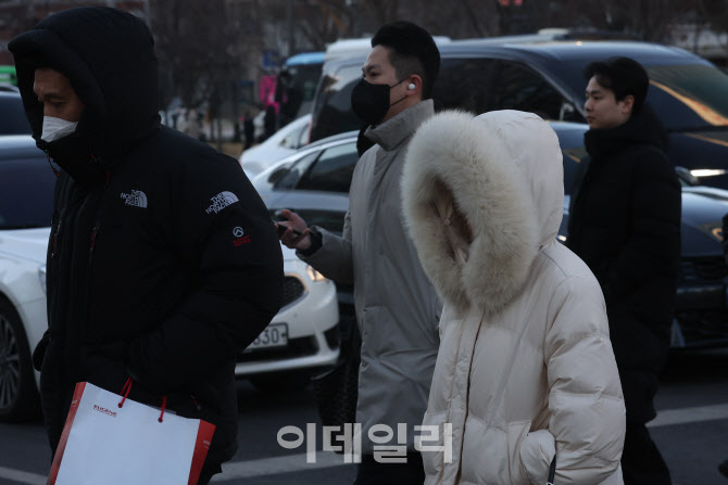[포토]출근길 매서운 한파
