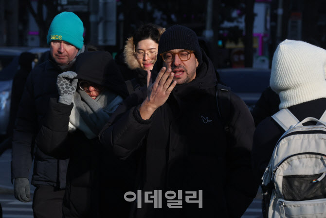 [포토]관광하기 힘든 한국 날씨