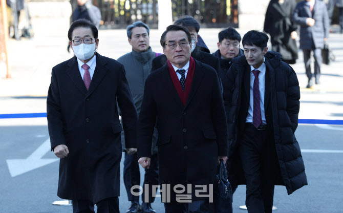 [포토] 윤 대통령측 변호인단