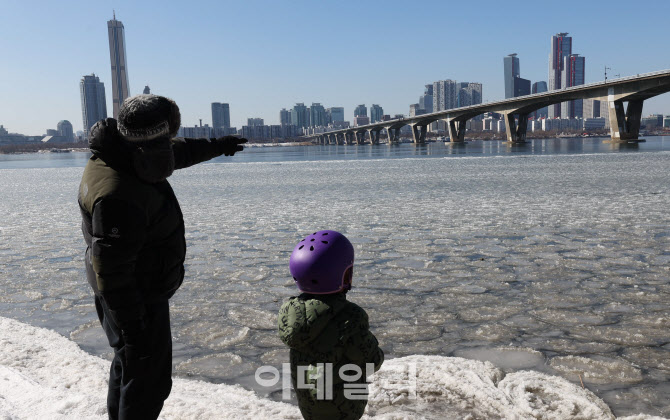 [포토]'한강이 꽁꽁 얼었네'