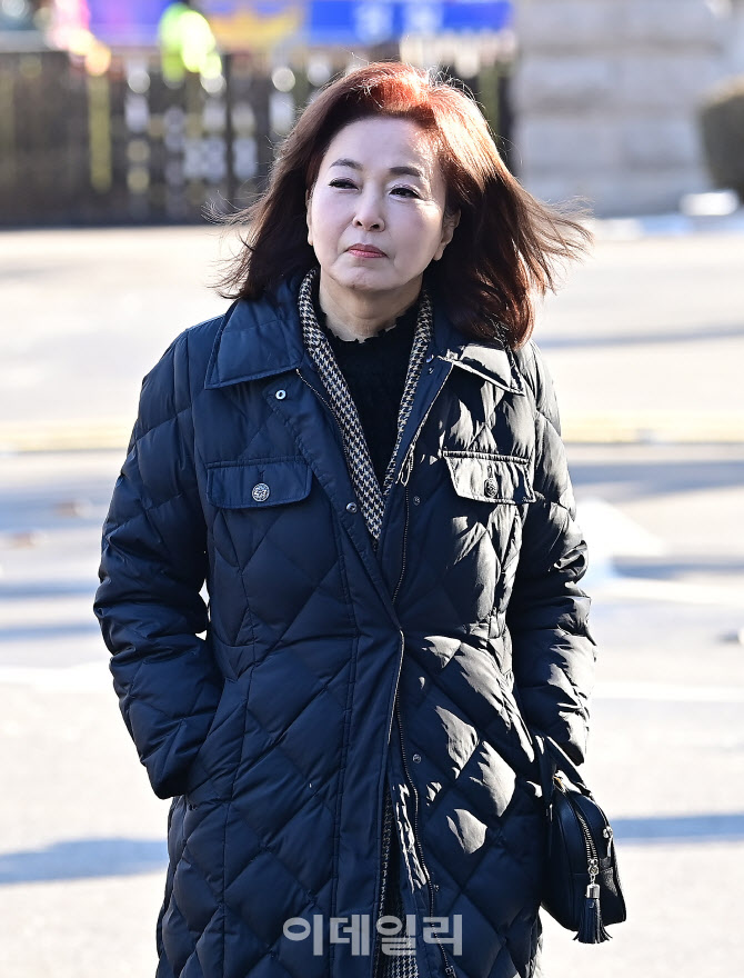 [포토]헌재 온 김민전 국민의힘 의원