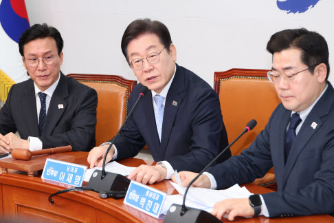 이재명 "국정협의체에서 추경 결론내자"
