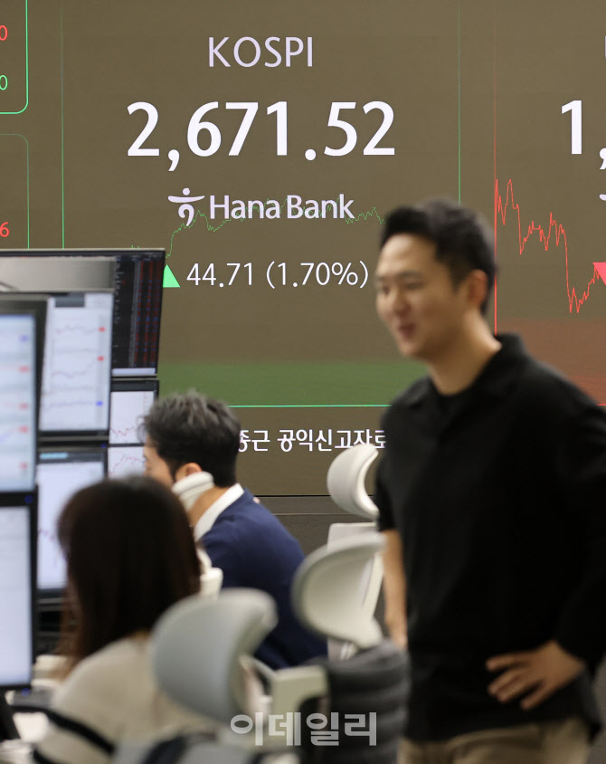 [포토]코스피·코스닥 상승 마감