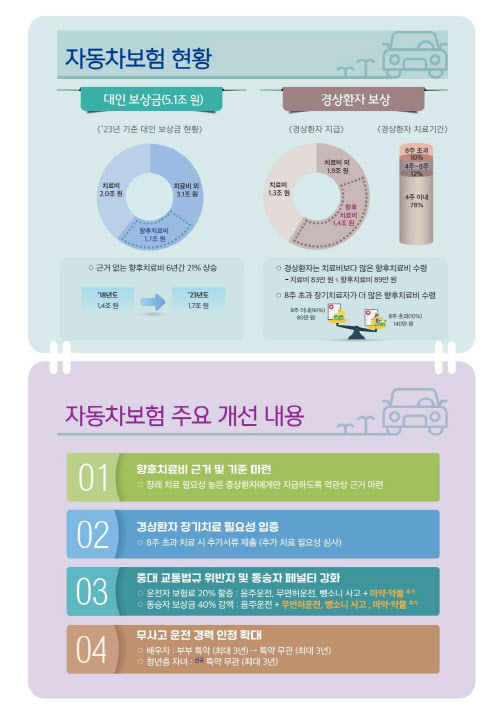 자동차보험료 3% 낮아지나…보험금 부정수급 뿌리뽑는다