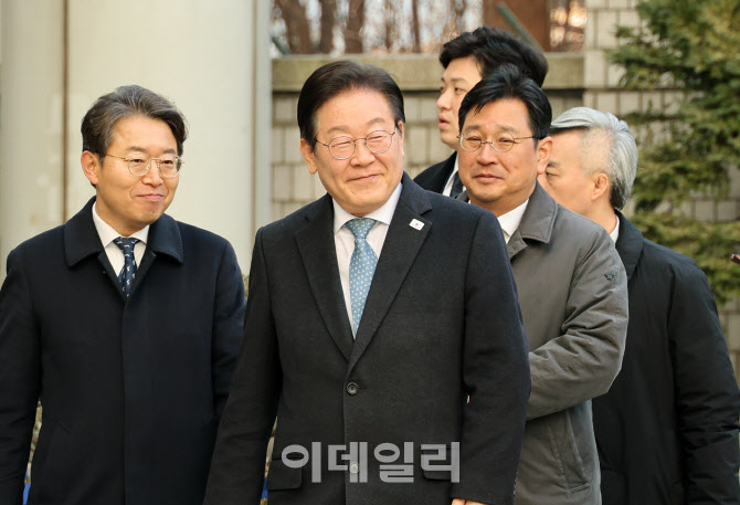 [포토]이재명 대표, '선거법 위반' 결심공판 출석