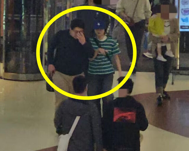 방시혁-민희진 화해모드 들어섰나...중국 쇼핑몰서 포착?