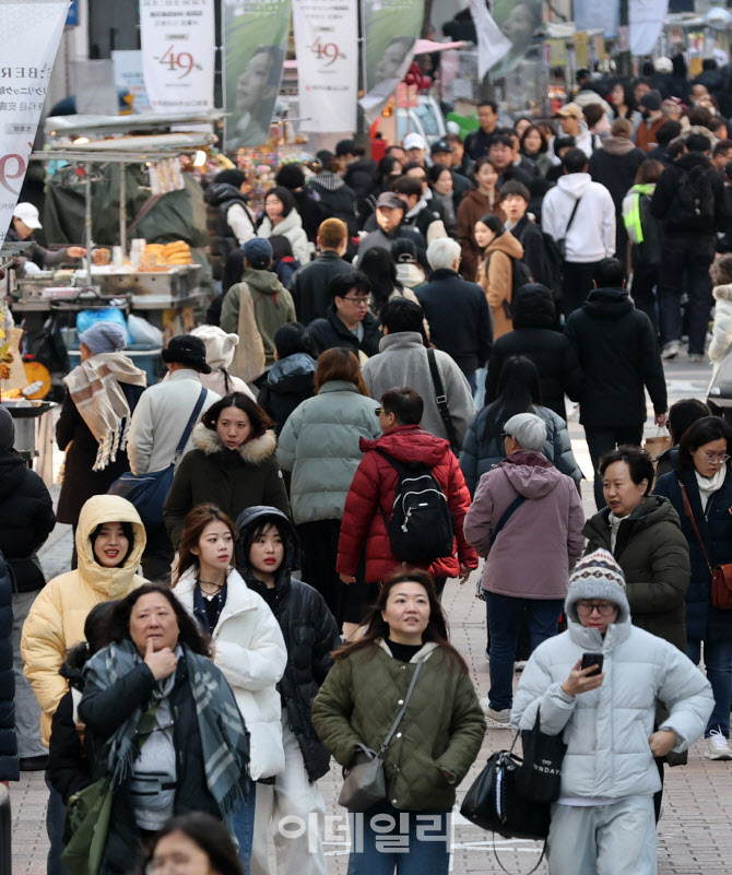 [포토]찬 바람 강하게 불며 기온 뚝