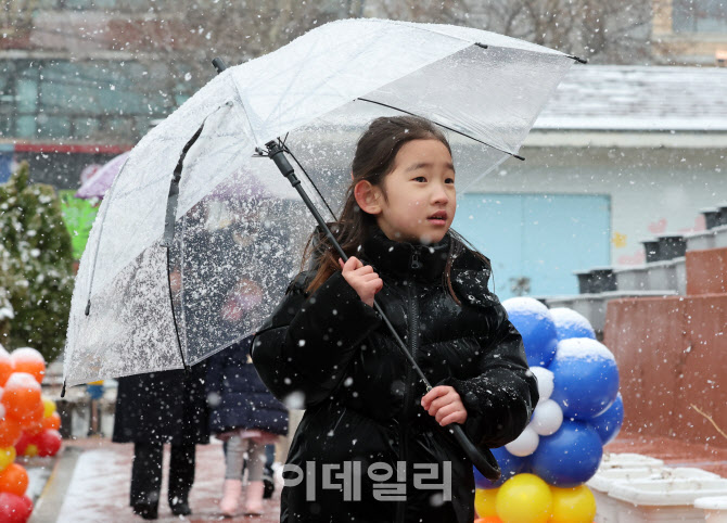 [포토]'초등학교 입학을 축하해'