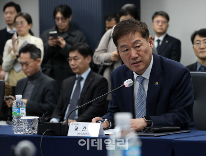 [포토] 인사말하는 정완규 여신금융협회장