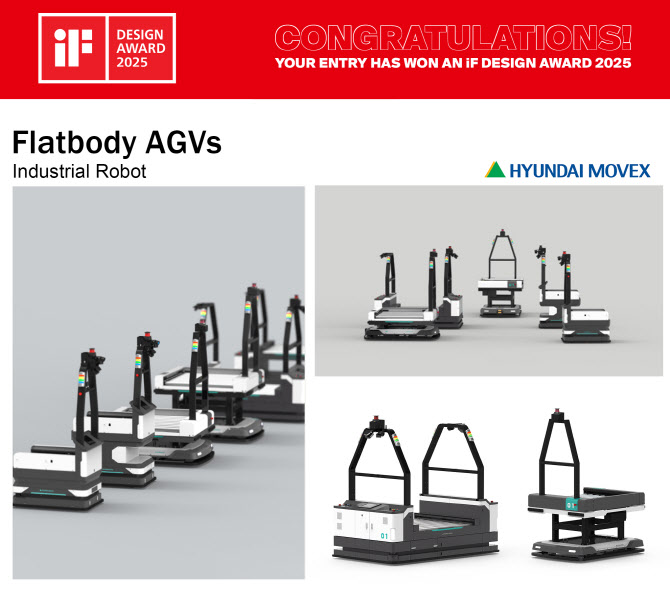 현대무벡스 무인이송로봇, iF 디자인 어워드 제품 디자인상