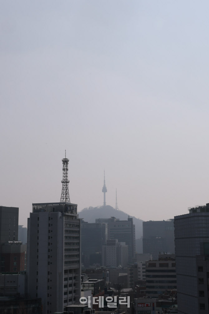 [포토]미세먼지 나쁨
