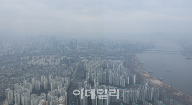 [포토]불청객 황사…당분간 공기질 매우 나쁨